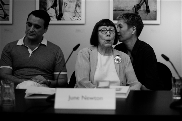 Alice Springs (June Newton) Press Conference Helmut Newton Foundation Berlin