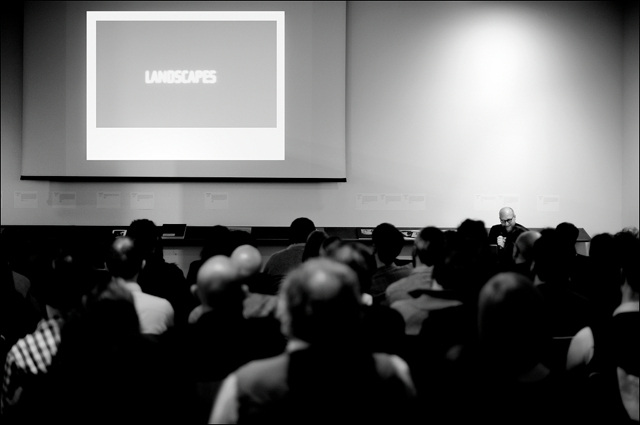 Todd Hido lecture at Kasseler Fotobuchtage at Le Bal Paris